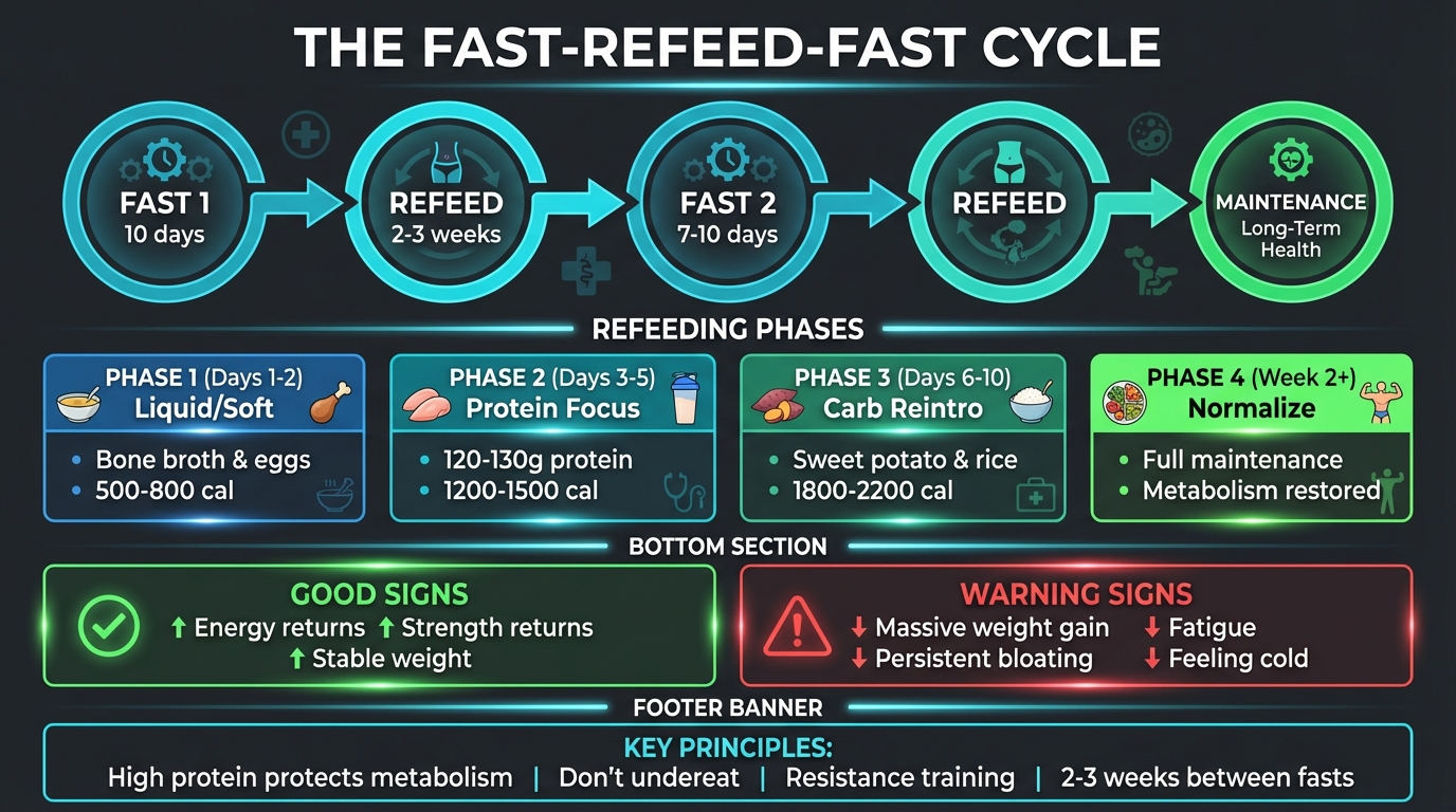 Fast-Refeed-Fast Cycle